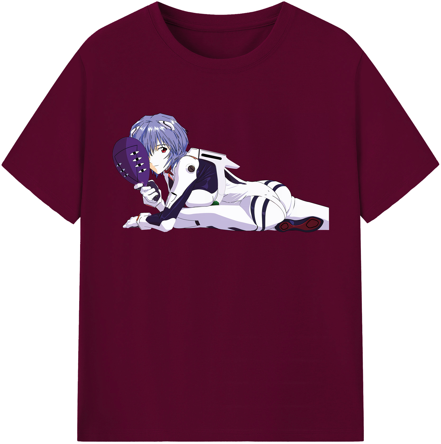（画像用） EVA 新世紀エヴァンゲリオン レディースカジュアルプリントTシャツ（綿100％）